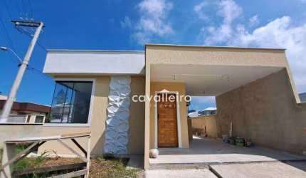 Casa com 2 Quartos à venda, 79 m² por R$ 390.000 - Cond. Royal Garden - Pindobas - Maricá/RJ
