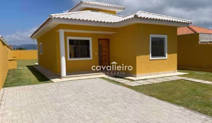 Casa com 3 dormitórios à venda, 100 m² por - Jardim Atlântico Central - Maricá/RJ
