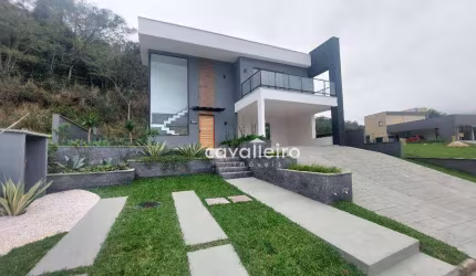 Casa com 3 dormitórios à venda, 140 m² por R$ 695.000,00 - Ubatiba - Maricá/RJ
