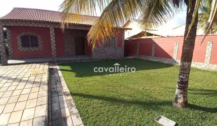 Casa com 3 quartos, sendo 1 suíte, com 142 m²,  à venda por R$ 720.000 - Ponta Negra - Maricá/RJ