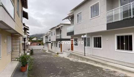 Casas com 2 Quartos em Pequeno Condomínio, 62 m² por R$ 299.000 - Inoã - Maricá/RJ