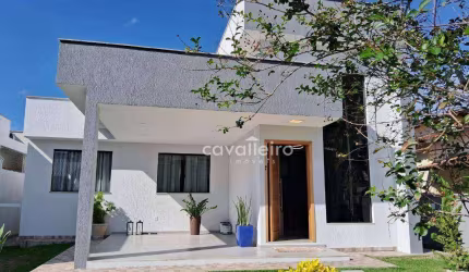 Casa Linear em Condomínio Fechado, com 137 m², 3 quartos sendo 1 suíte, área gourmet,Piscina, à venda por R$ 620.000 , Inoã - Maricá/RJ