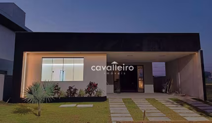 Casa Condomínio Alphaville 2, com 3 dormitórios, 2 Suítes,  198 m² por R$ 1.500.000 - Maricá/RJ