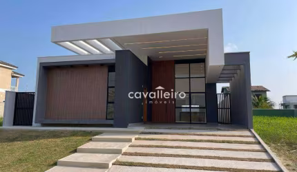 Casa em alto padrão, com home-office independente no condomínio Alphaville - Maricá