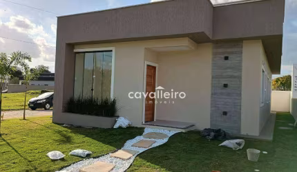 Casa com 3 dormitórios à venda, 111 m² por R$ 570.000,00 - Ubatiba - Maricá/RJ