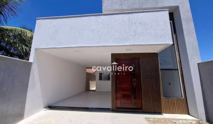 Casa em Estilo Comptemporâneo pertinho da Rodovia no Raphaville-Maricá