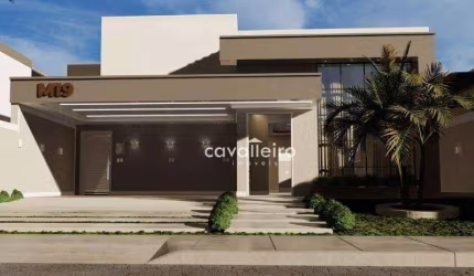 Casa Condomínio Alphaville 1, Piscina e área Gourmet, com 3 dormitórios à venda, 167 m² por R$ 1.100.000 - Inoã - Maricá/RJ