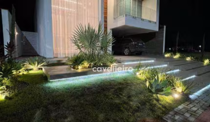 Casa Alphaville 2, Área Gourmet, Piscina, com 4 dormitórios à venda, 307 m² por R$ 2.150.000 - Inoã - Maricá/RJ
