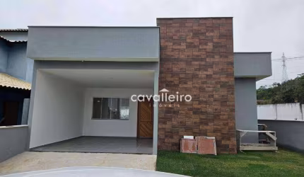 Casa com 3 dormitórios à venda, 106 m² por R$ 490.000,00 - Caxito - Maricá/RJ
