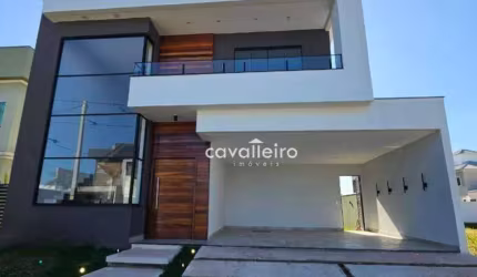 Casa Condomínio Solaris, Piscina, Área Gourmet,com 3 dormitórios à venda, 191 m² por R$ 1.650.000 - Cajueiros (Itaipuaçu) - Maricá/RJ