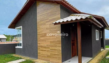 Casa Condomínio Vitória dos Anjoscom 2 dormitórios à venda, 67 m² por R$ 370.000 - Caxito - Maricá/RJ