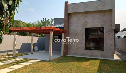 Casa em Condomínio Fechado, 3 quartos sendo 1 suíte, com 101 m² à venda por R$ 540.000 , Inoã - Maricá/RJ
