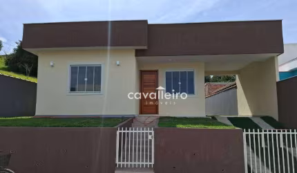 Casa Condomínio Monte Belo, com 3 dormitórios à venda, 97 m² por R$ 520.000 - Itapeba - Maricá/RJ