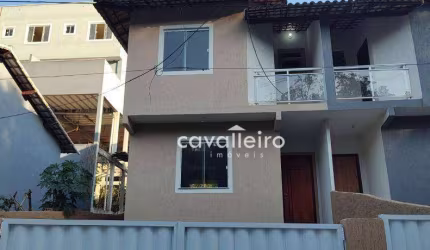 Casa com 2 dormitórios à venda, 76 m² por R$ 320.000,00 - Caju - Maricá/RJ