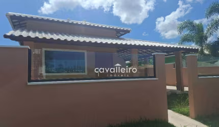 Casa com 3 dormitórios à venda, 124 m² por R$ 490.000 - Condomínio Ubatã- Caxito - Maricá/RJ
