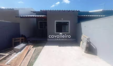 Casa com 2 dormitórios à venda, 74 m² por - Bananal (Ponta Negra) - Maricá/RJ