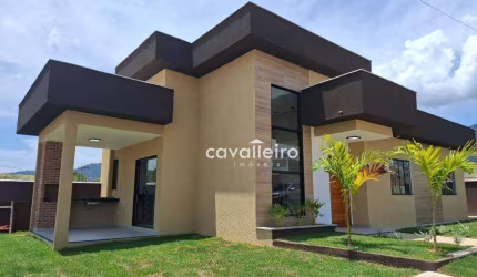 Casa com 3 dormitórios à venda, 103 m² no condomínio Dom Village - Ubatiba - Maricá/RJ