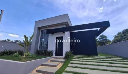 Casa com 3 dormitórios à venda, 112 m² por R$ 650.000,00 - Ubatiba - Maricá/RJ