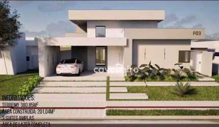 Casa condomínio Landscape com 3 dormitórios à venda, 201 m² por R$ 1.250.000 - Centro - Maricá/RJ