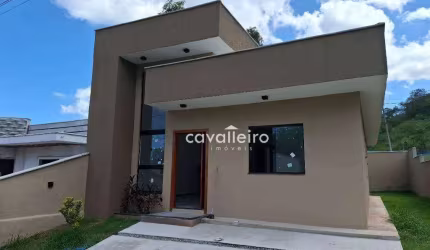 Casa com 3 dormitórios à venda, 114 m² por R$ 520.000 - Vitória dos Anjos-Maricá/RJ