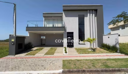 CASA DE ALTO PADRÃO NO COND. SOLARIS - 3 SUÍTES, ÁREA GOURMET, HIDRO, PISCINA E ENERGIA SOLARRJ