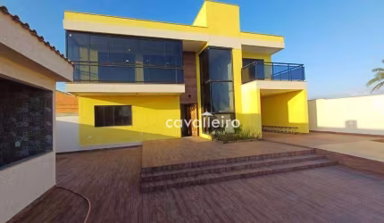 CASA FRENTE PARA O MAR NA BARRA DE MARICÁ - 3 QUARTOS, SUÍTE COM CLOSET, PISCINA E ÁREA GOURMET!