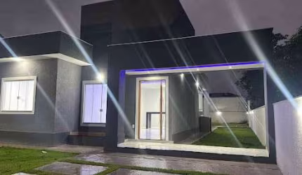 Casa com 2 dormitórios à venda, 82 m² por - Chácaras de Inoã (Inoã) - Maricá/RJ