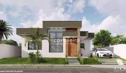 Casa com 3 dormitórios à venda, 92 m² por R$ 420.000,00 - Bambuí - Maricá/RJ