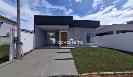 Casa com 2 dormitórios à venda, 79 m² por R$ 420.000,00 - Pindobas - Maricá/RJ