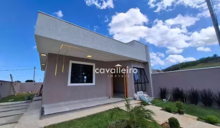 Casa com 2 dormitórios à venda, 77 m² por R$ 410.000,00 - Pindobas - Maricá/RJ