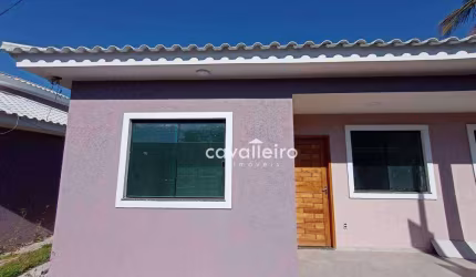 Casa com 2 dormitórios à venda, 53 m² - Jardim Atlântico Leste (Itaipuaçu) - Maricá/RJ