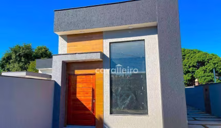 Casa com 3 dormitórios à venda, 105 m² - Jardim Atlântico Oeste (Itaipuaçu) - Maricá/RJ