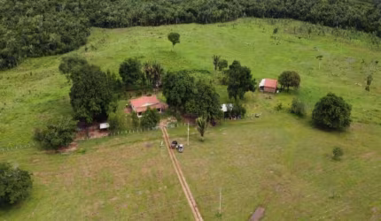 FAZENDA COM 254 ALQUEIRES PARA PECUÁRIA NO MUNICÍPIO DE MIRANORTE - TO