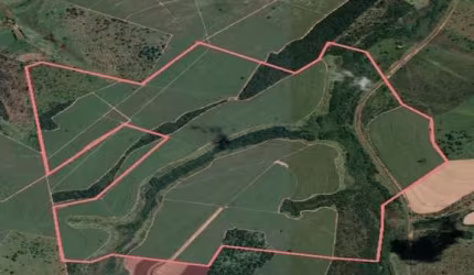 FAZENDA COM 102 ALQUEIRES PARA AGRICULTURA EM CANA NO MUNICÍPIO DE UNIÃO DE MINAS - MG