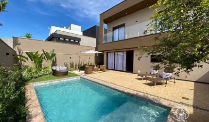 Sobrado com 3 dormitórios à venda, 300 m² por R$ 2.850.000,00 - Condomínio Alto do Castelo - Ribeirão Preto/SP