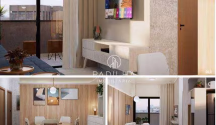 Apartamento com 2 dormitórios à venda, 67 m² por R$ 399.194 - Nova Ribeirânia - Ribeirão Preto/SP