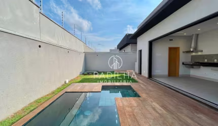 Casa térrea com 3 suítes à venda, 173 m² por R$ 1.370.000 - Vivendas da Mata - Portal Aroeira - Ribeirão Preto/SP