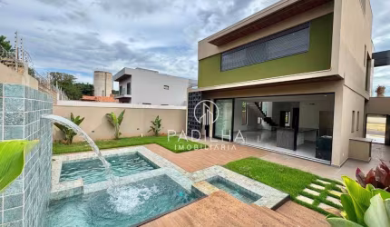 Sobrado com 3 dormitórios à venda, 283 m² por R$ 2.300.000,00 - Condomínio Alto do Castelo - Ribeirão Preto/SP