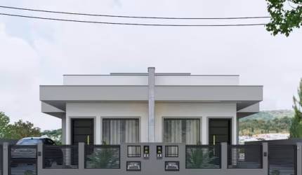Linda casa Loteamento Mello em São José/SC