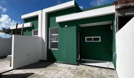 Casa Linda em Gramame: 2 Quartos, Suíte e Acabamento de Alta Qualidade