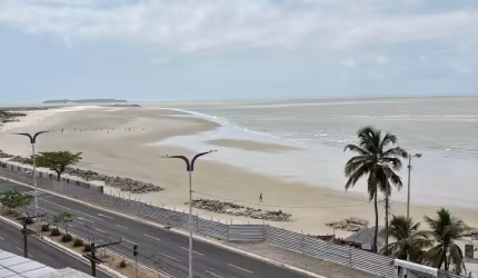 Lindo apartamento para locação na Ponta d’Areia – Vista para o mar!