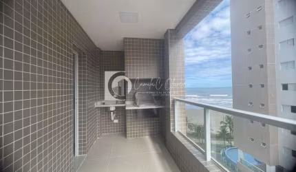 Apartamento vista lateral Mar, 2 quartos, Real, Praia Grande