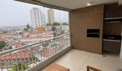 Apartamento com varanda gourmet no Lauzane