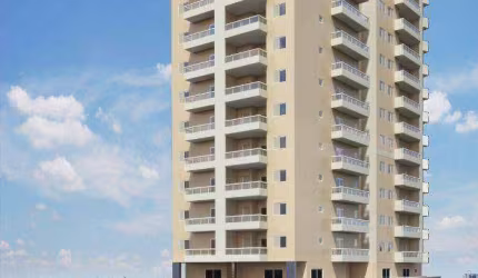 Apartamento à venda, 63 m² por R$ 349.000,00 - Tupi - Praia Grande/SP