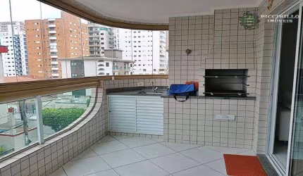 Apartamento à venda, 117 m² por R$ 620.000,00 - Vila Assunção - Praia Grande/SP