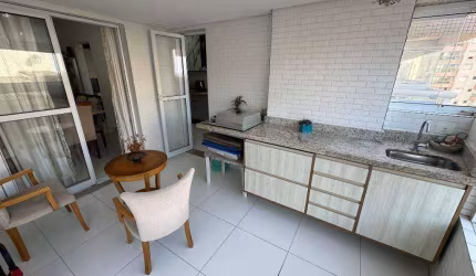 Apartamento com 2 dormitórios à venda, 107 m² por R$ 760.000,00 - Aviação - Praia Grande/SP