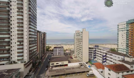 Cobertura com 3 dormitórios à venda, 145 m² por R$ 1.100.000,00 - Vila Guilhermina - Praia Grande/SP
