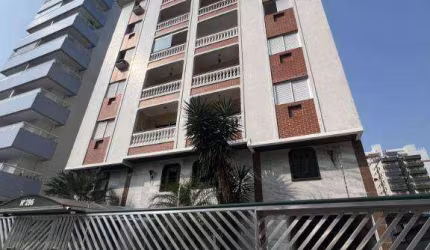 Apartamento com 1 dormitório à venda, 46 m² por R$ 280.000,00 - Vila Guilhermina - Praia Grande/SP