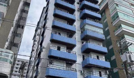 Apartamento com 2 dormitórios à venda, 84 m² por R$ 460.000 - Canto do Forte - Praia Grande/SP