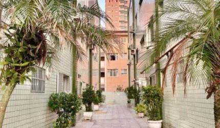 Apartamento com 1 dormitório à venda, 25 m² por R$ 195.000,00 - Boqueirão - Praia Grande/SP